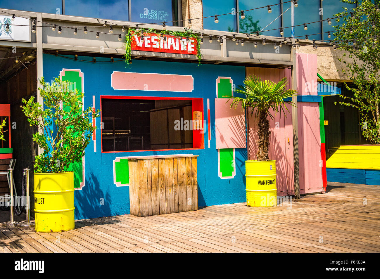 Cité de la mode et du design building in Paris, France Banque D'Images