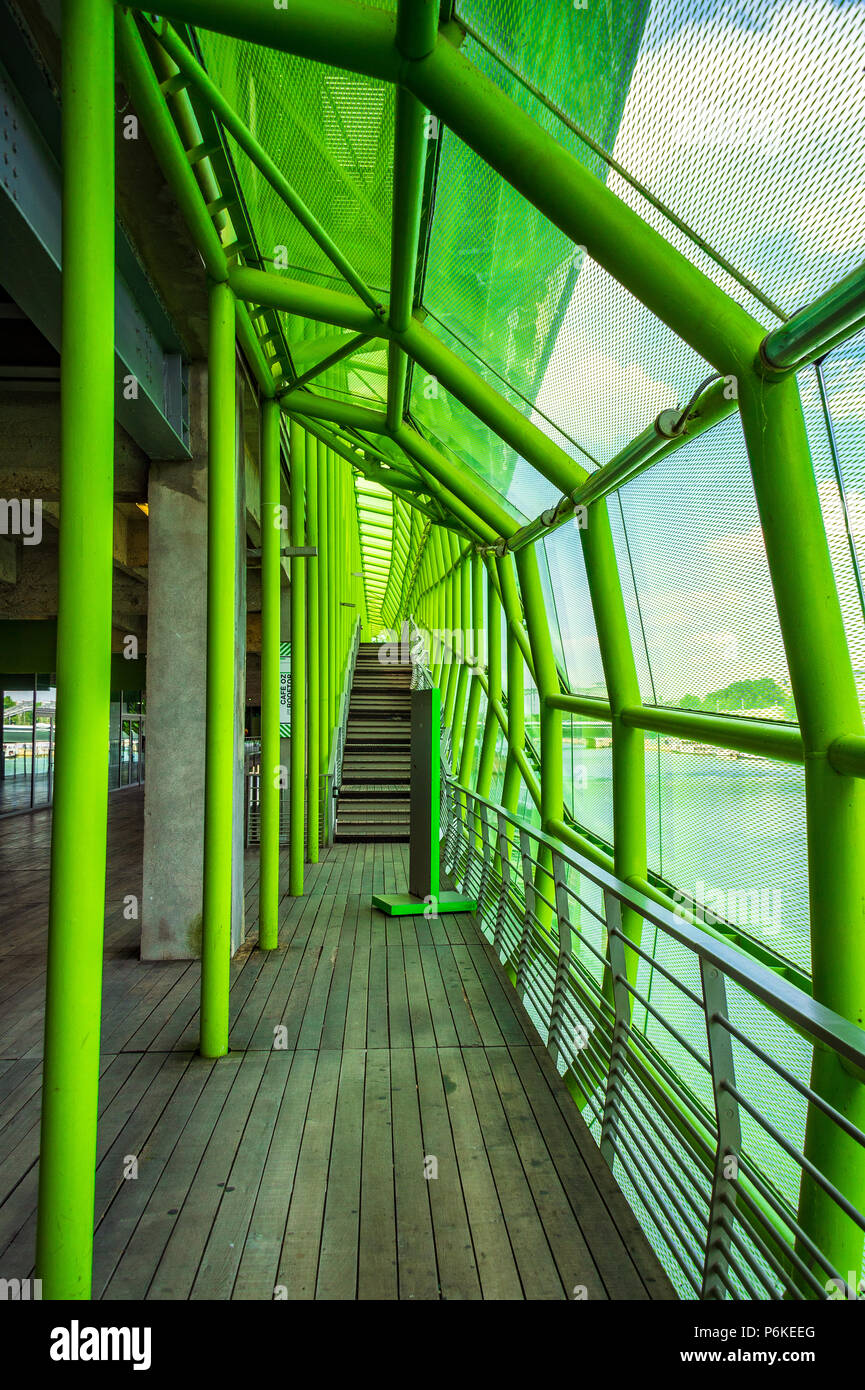 Cité de la mode et du design building in Paris, France Banque D'Images