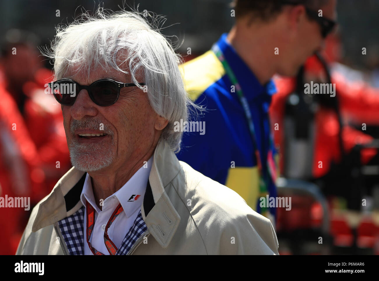 Spielberg, Red Bull Ring, en Autriche. 1er juillet 2018. Grand Prix de Formule 1 de l'Autriche, dimanche ; Bernie Ecclestone : Action Crédit Plus Sport/Alamy Live News Banque D'Images