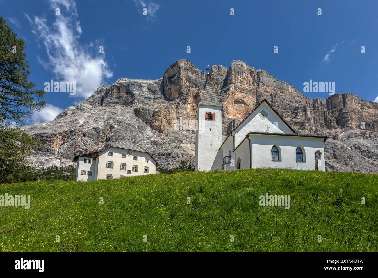 Sasso di Santa Croce, Badia, le Tyrol du Sud, Dolomites, Italie, Europe Banque D'Images