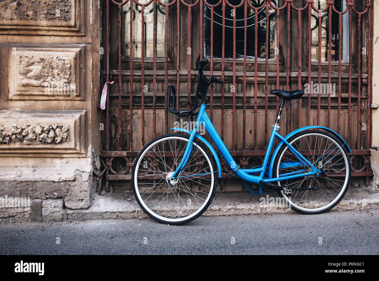 V lo bleu vintage Banque de photographies et d images haute