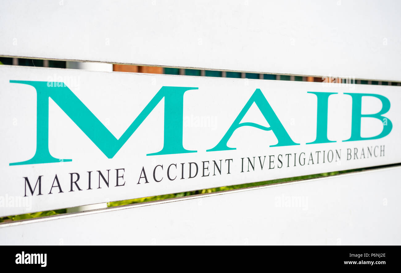 Marine Accident Investigation Branch (MAIB) Administration centrale de Southampton, England, UK Banque D'Images