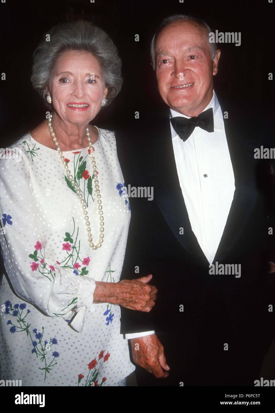 Bob et Dolores Hope 1986 Photo par Adam Scull/PHOTOlink/MediaPunch Banque D'Images