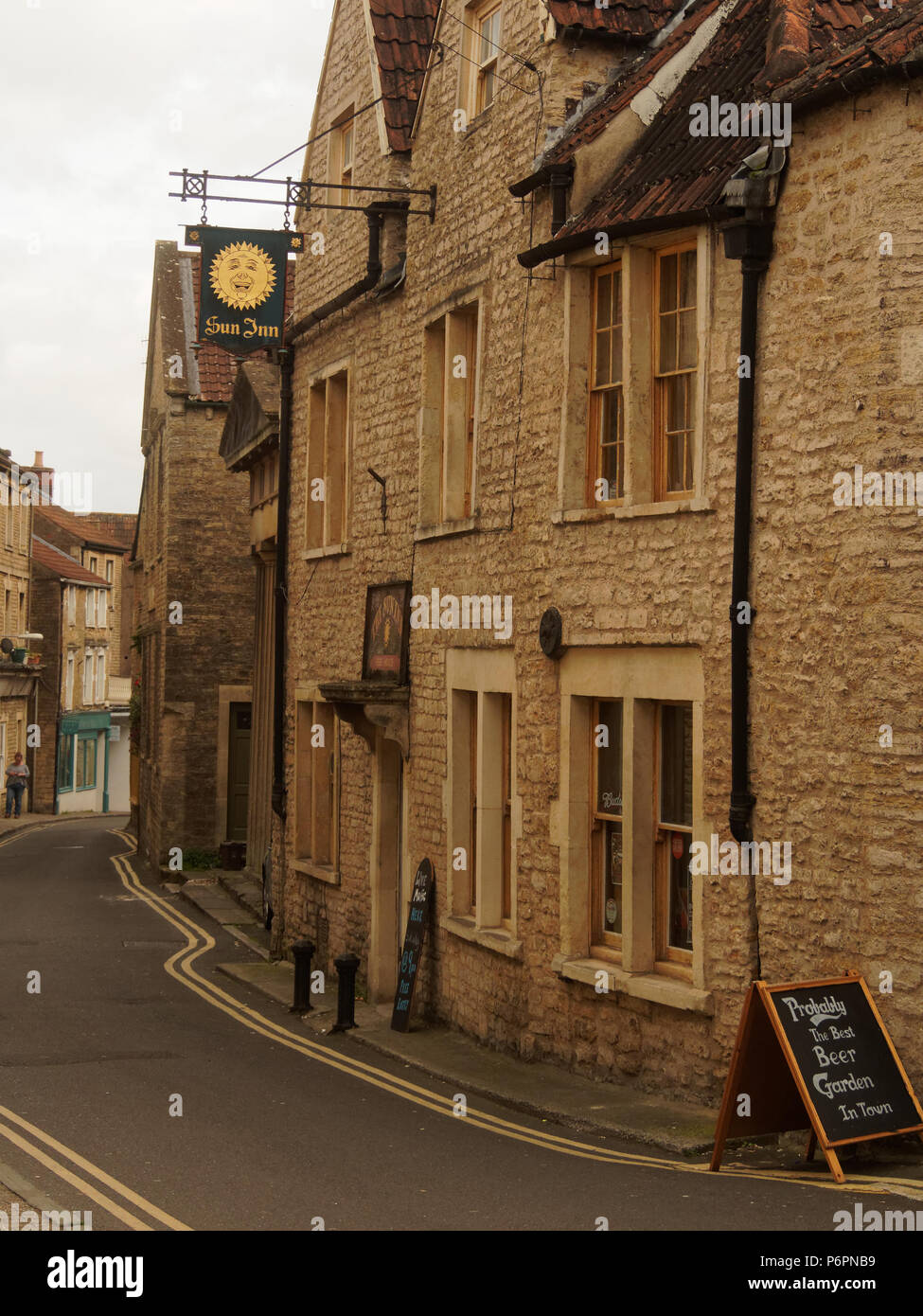 Sites touristiques UK Somerset Somerset Weston super Mare. Wells Cathedral City. Banque D'Images