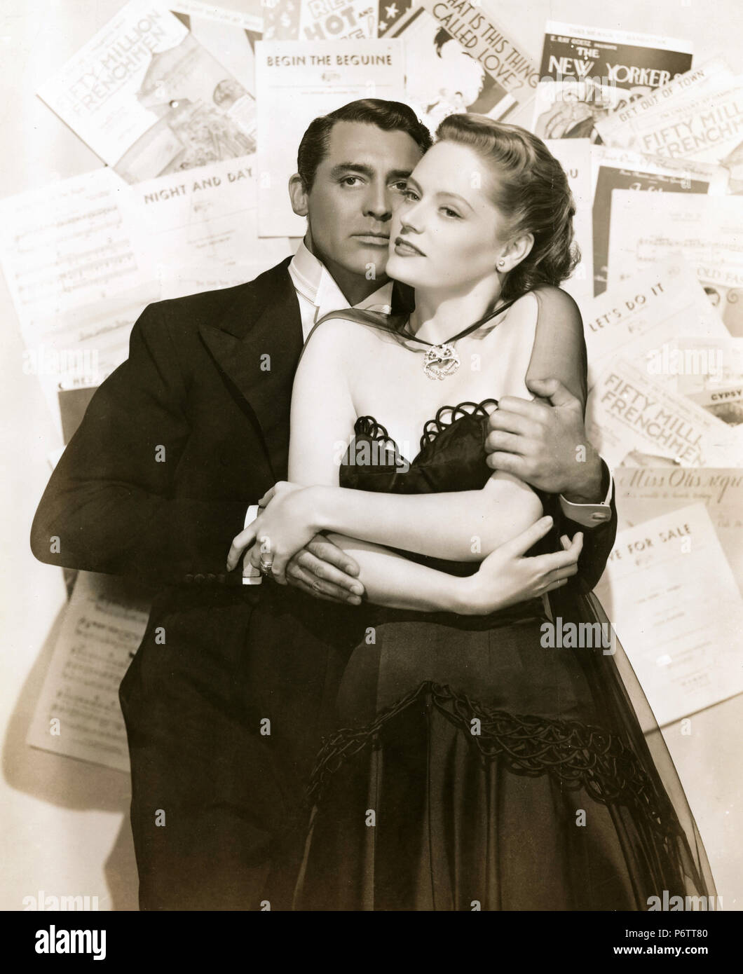 Acteurs Cary Grant et Alexis Smith dans le film nuit et jour, 1946 Banque D'Images