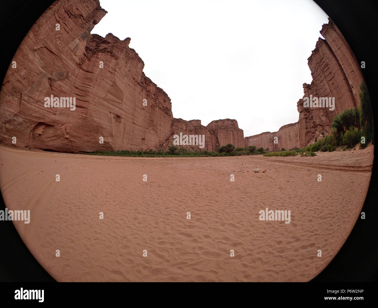 Parc national Talampaya, situé dans l'est/centre de la province de La Rioja, en Argentine. Il a été désigné site du patrimoine mondial de l'UNESCO en 2000. Banque D'Images