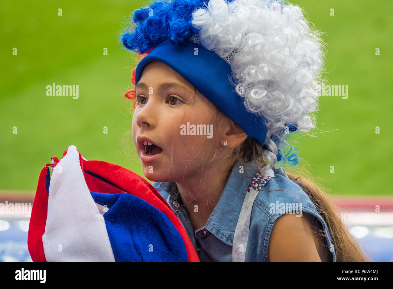Fédération de football pendant la Coupe du Monde de la FIFA 2018 en Russie Banque D'Images