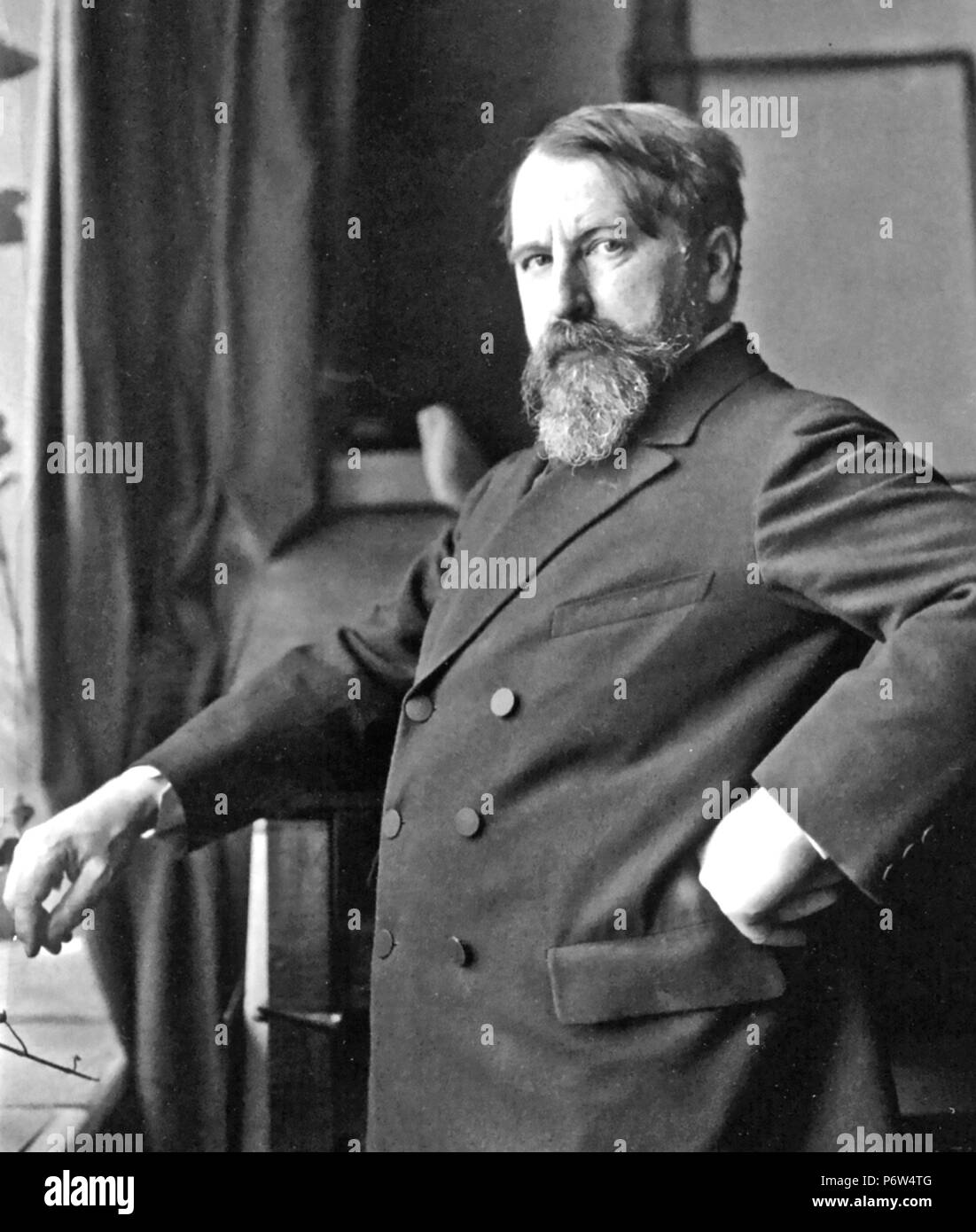 ARTHUR SCHNITZLER (1862-1931), romancier et dramaturge autrichien ; vers 1910 Banque D'Images