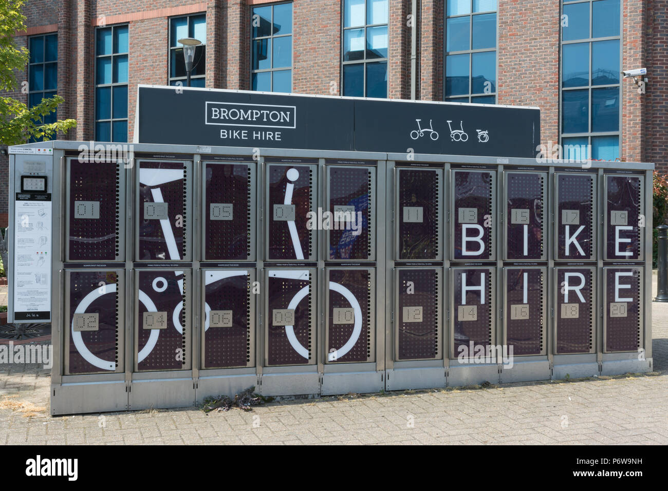 brompton lockers