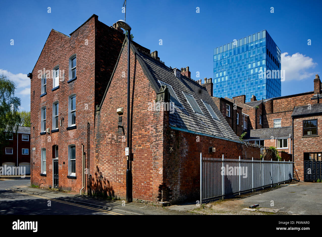 Ancienne chapelle camp street Manchester Banque D'Images
