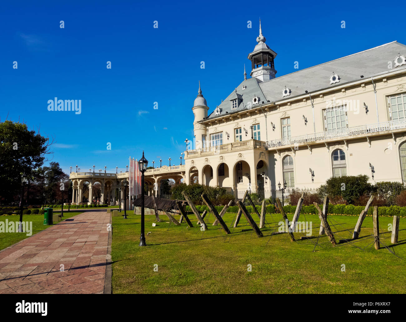 Argentine, Province de Buenos Aires, Tigre, vue sur le musée municipal des beaux-arts. Banque D'Images