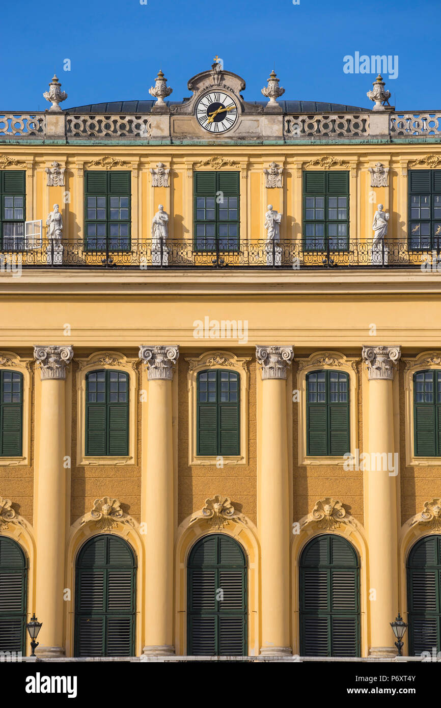 L'Autriche, Vienne, Schönbrunn - une ancienne résidence d'été impériale Banque D'Images
