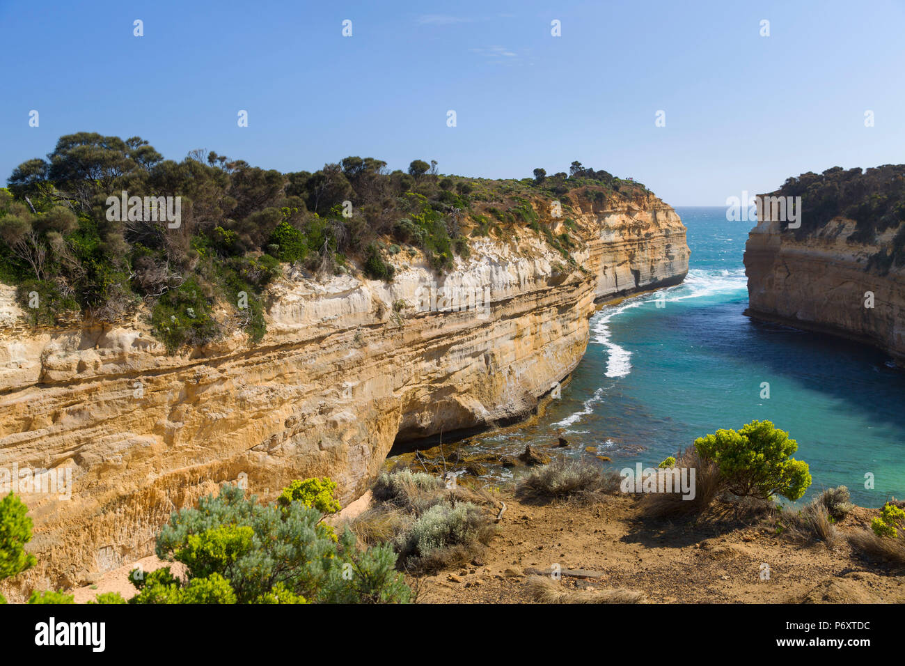 Loch Ard Gorge, Port Campbell National Park, Great Ocean Road, Victoria, Australie Banque D'Images