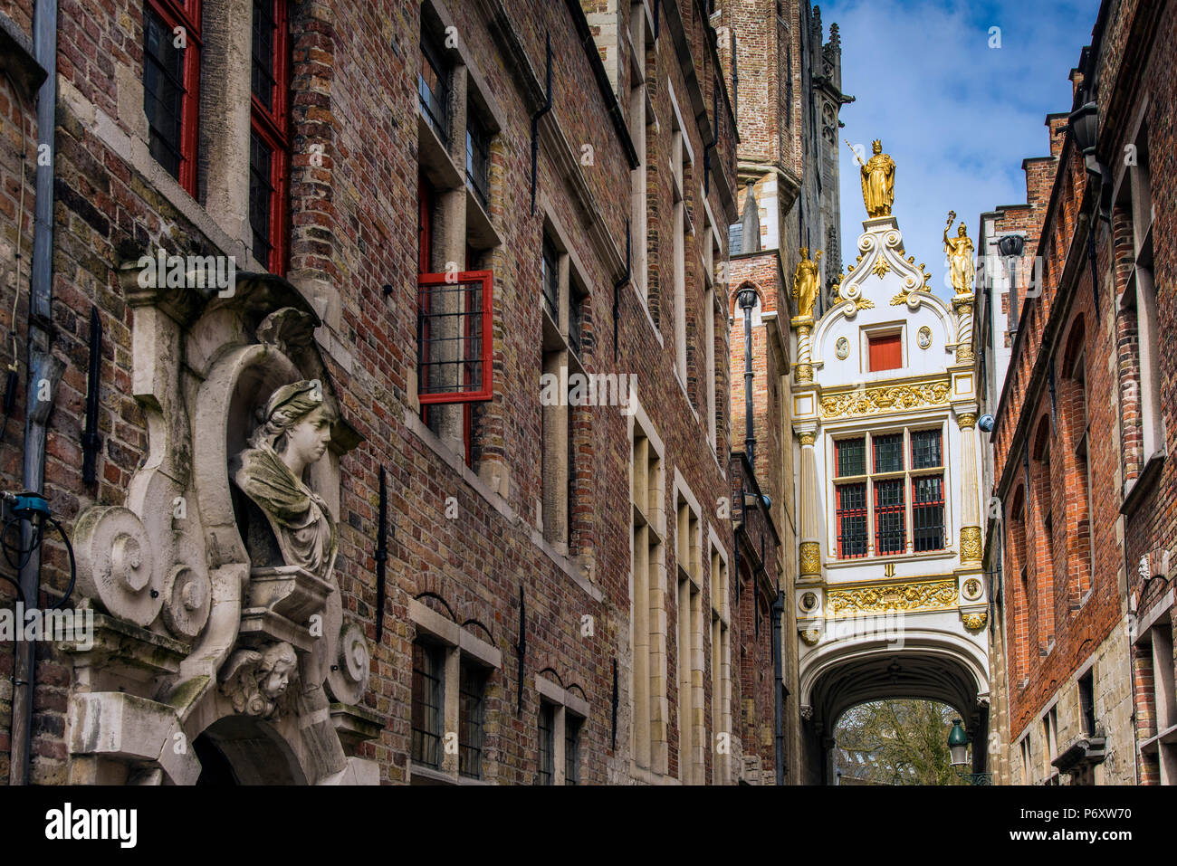 Brugse Vrije, Burg, Bruges, Flandre occidentale, Belgique Banque D'Images