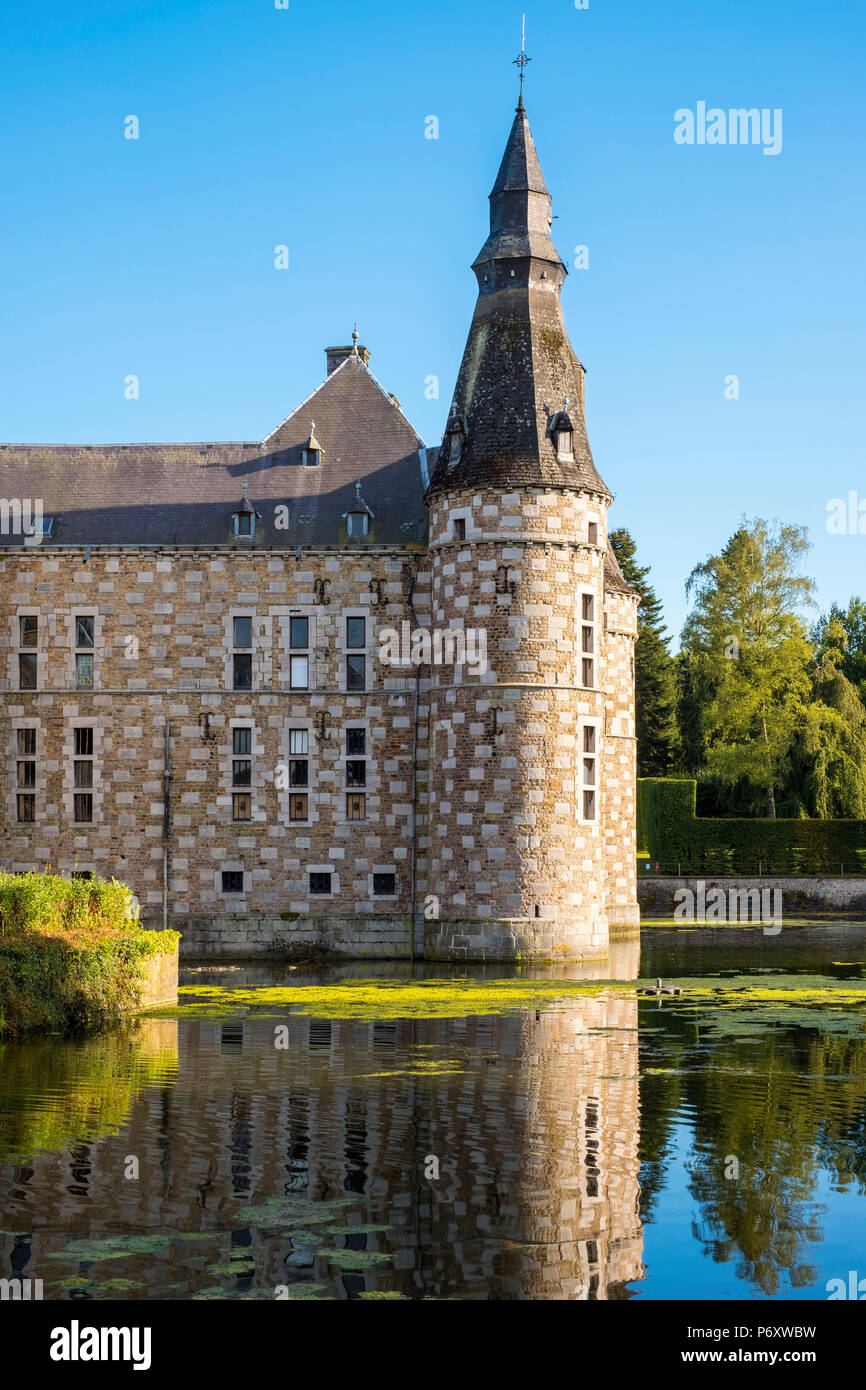Belgique, région Waloon (Wallonie), Province de Liège. Château de Jehay Château. Banque D'Images