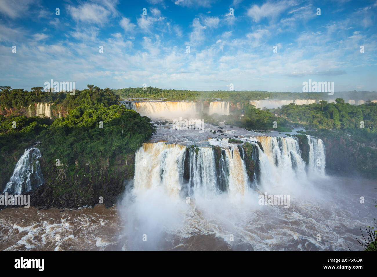 Iguacu Falls, État du Parana, Brésil Banque D'Images