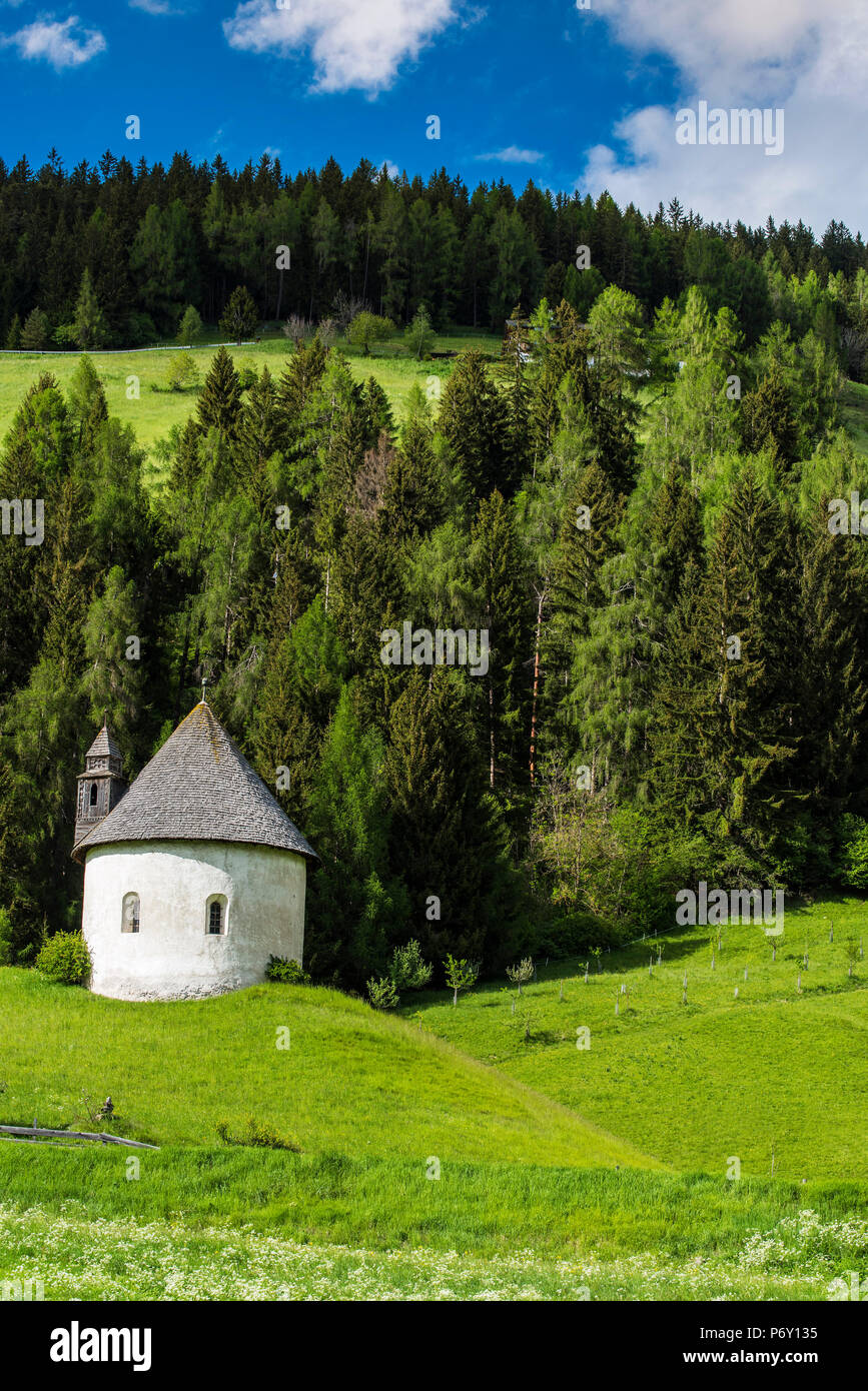 Chapelle Lerschach à Dobbiaco - Toblach, Alto Adige - Tyrol du Sud, Italie Banque D'Images