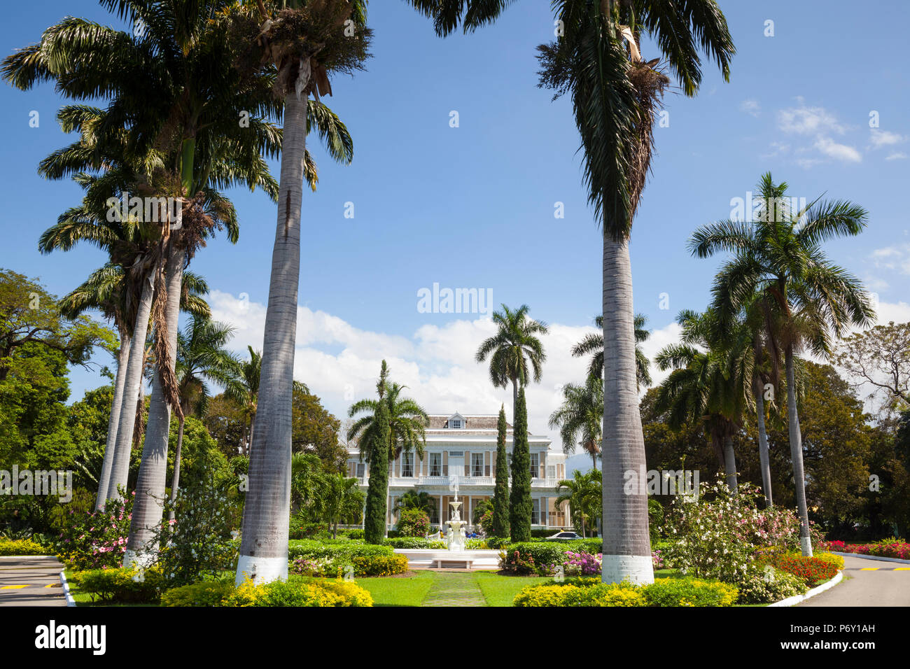 Devon House, Kingston, Jamaïque, paroisse de Saint André, des Caraïbes Banque D'Images