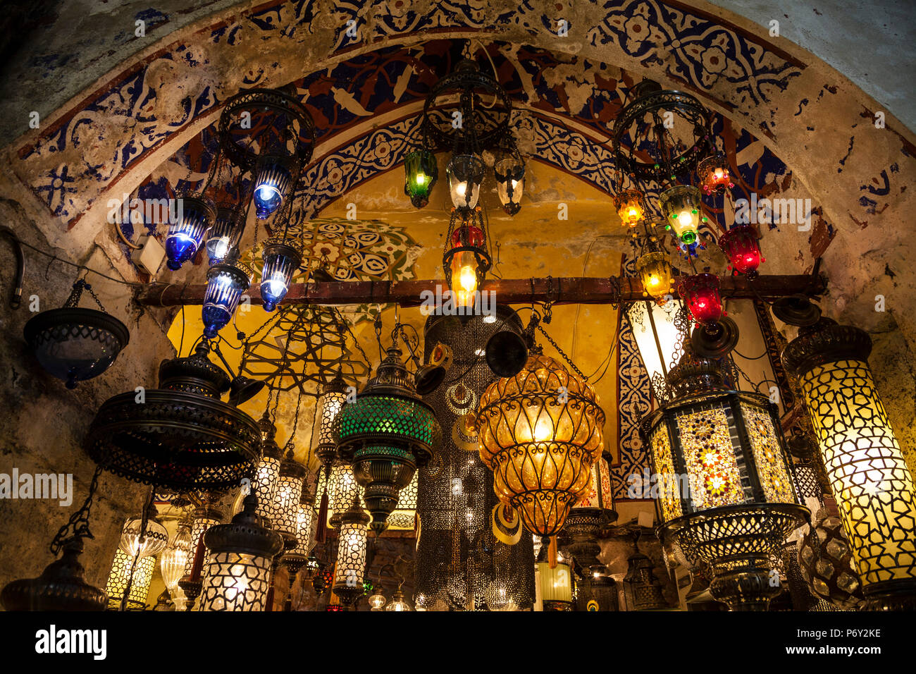 Grand Bazar, Istanbul, Turquie Banque D'Images