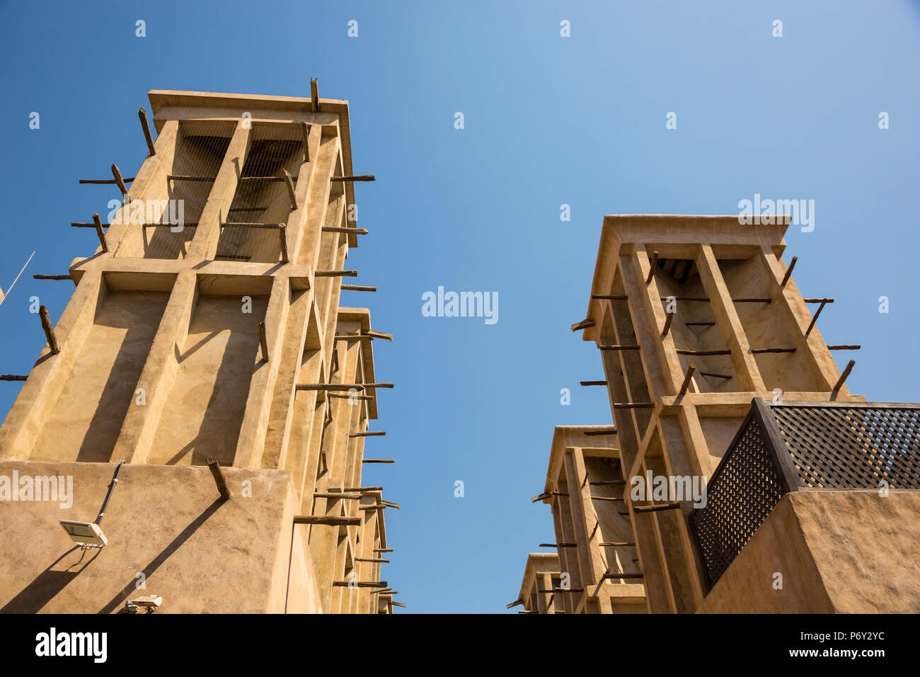 Souk de Bur Dubaï, Bur Dubai, Dubai Creek, Dubai, Émirats Arabes Unis Banque D'Images