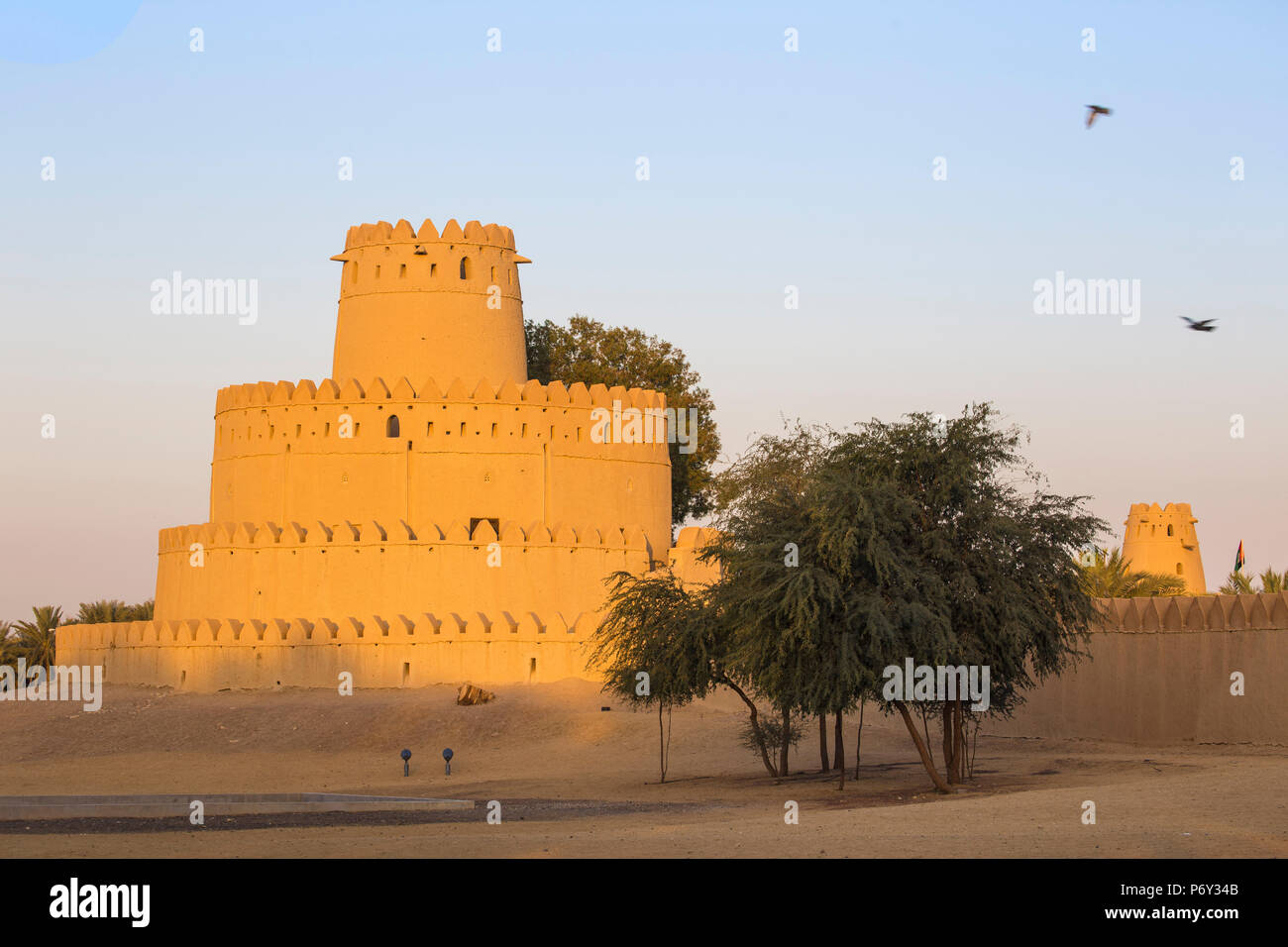Emirats arabes unis, Abu Dhabi, Al Ain, Al Jahili Fort Banque D'Images