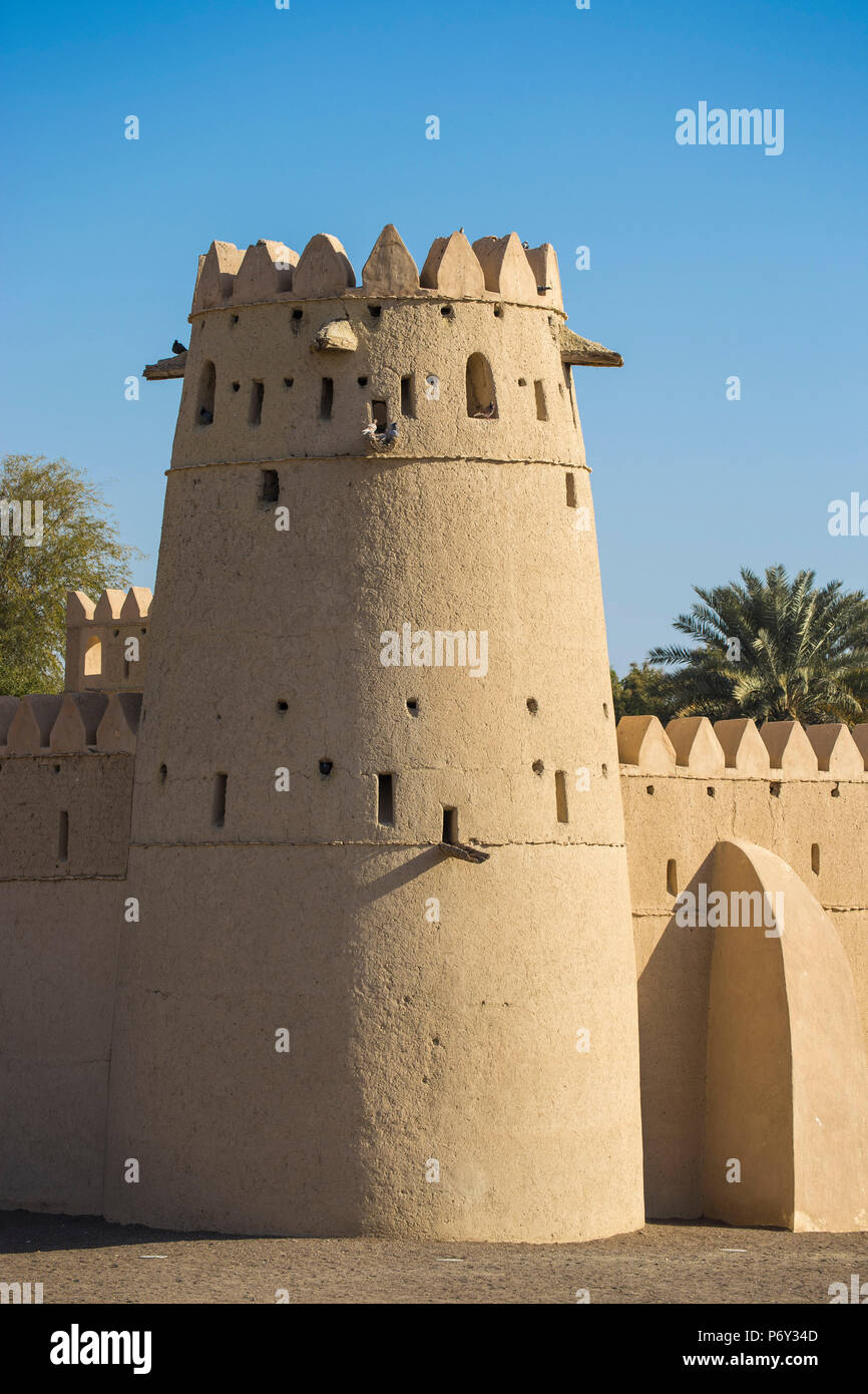 Emirats arabes unis, Abu Dhabi, Al Ain, Al Jahili Fort Banque D'Images