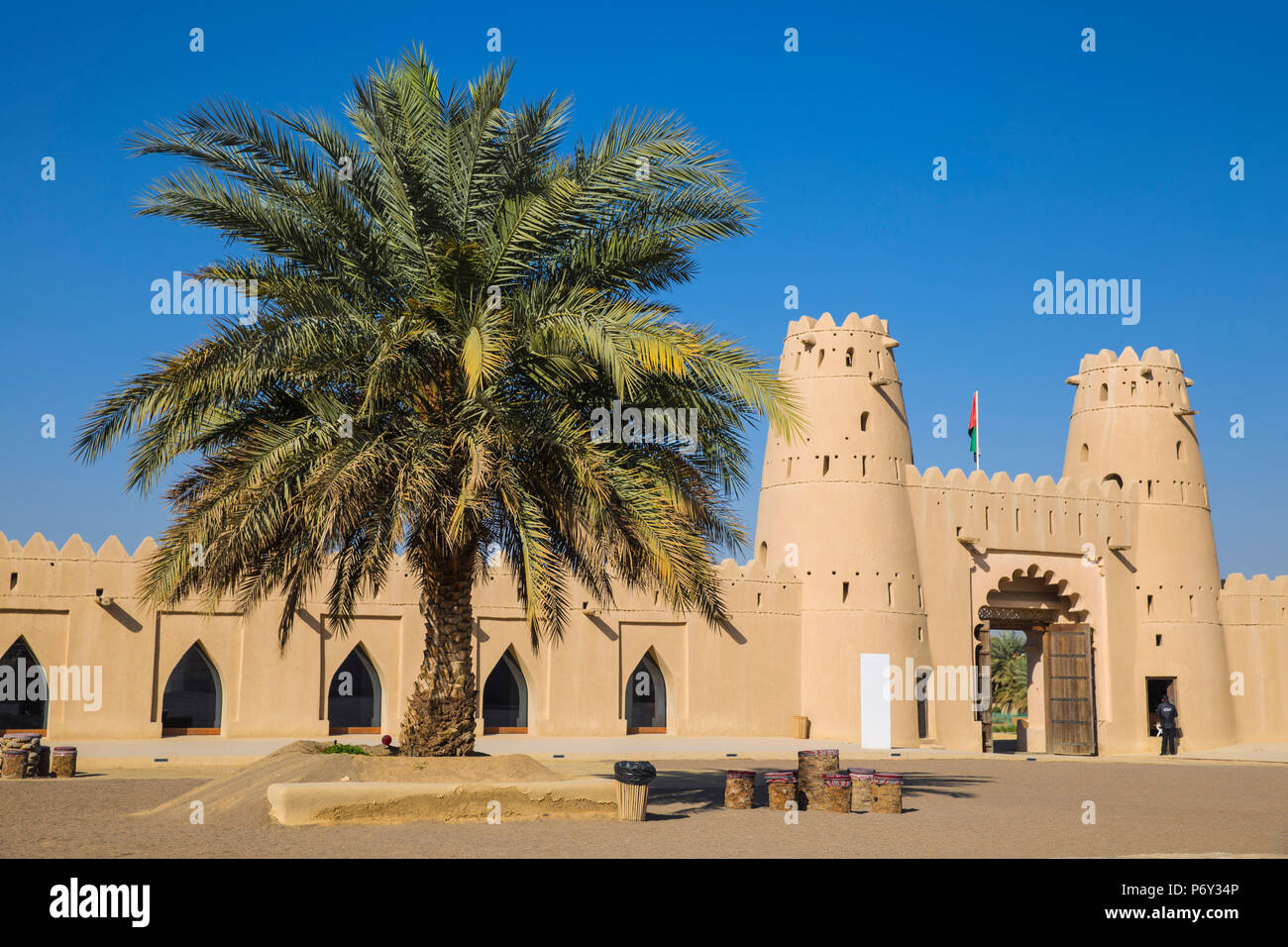 Emirats arabes unis, Abu Dhabi, Al Ain, Al Jahili Fort Banque D'Images
