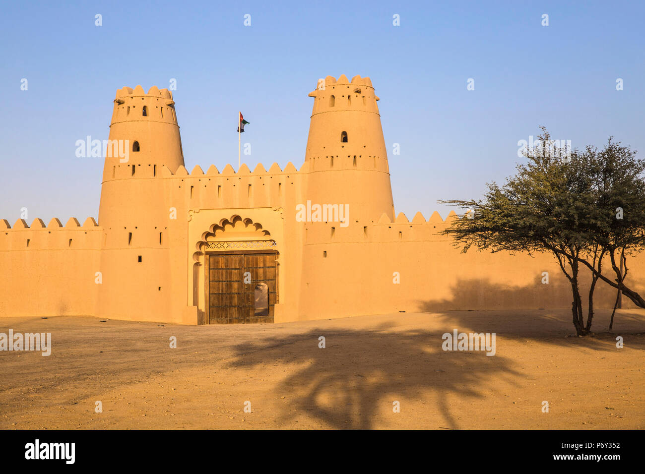 Emirats arabes unis, Abu Dhabi, Al Ain, Al Jahili Fort Banque D'Images