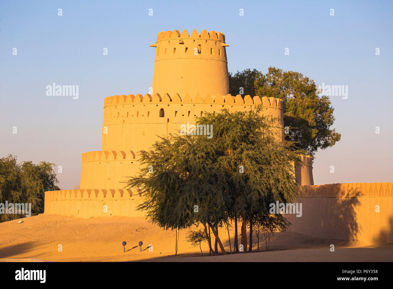 Emirats arabes unis, Abu Dhabi, Al Ain, Al Jahili Fort Banque D'Images