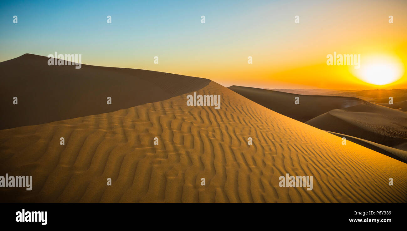 Quartier Vide (Rub Al Khali), Abu Dhabi, Émirats Arabes Unis Banque D'Images