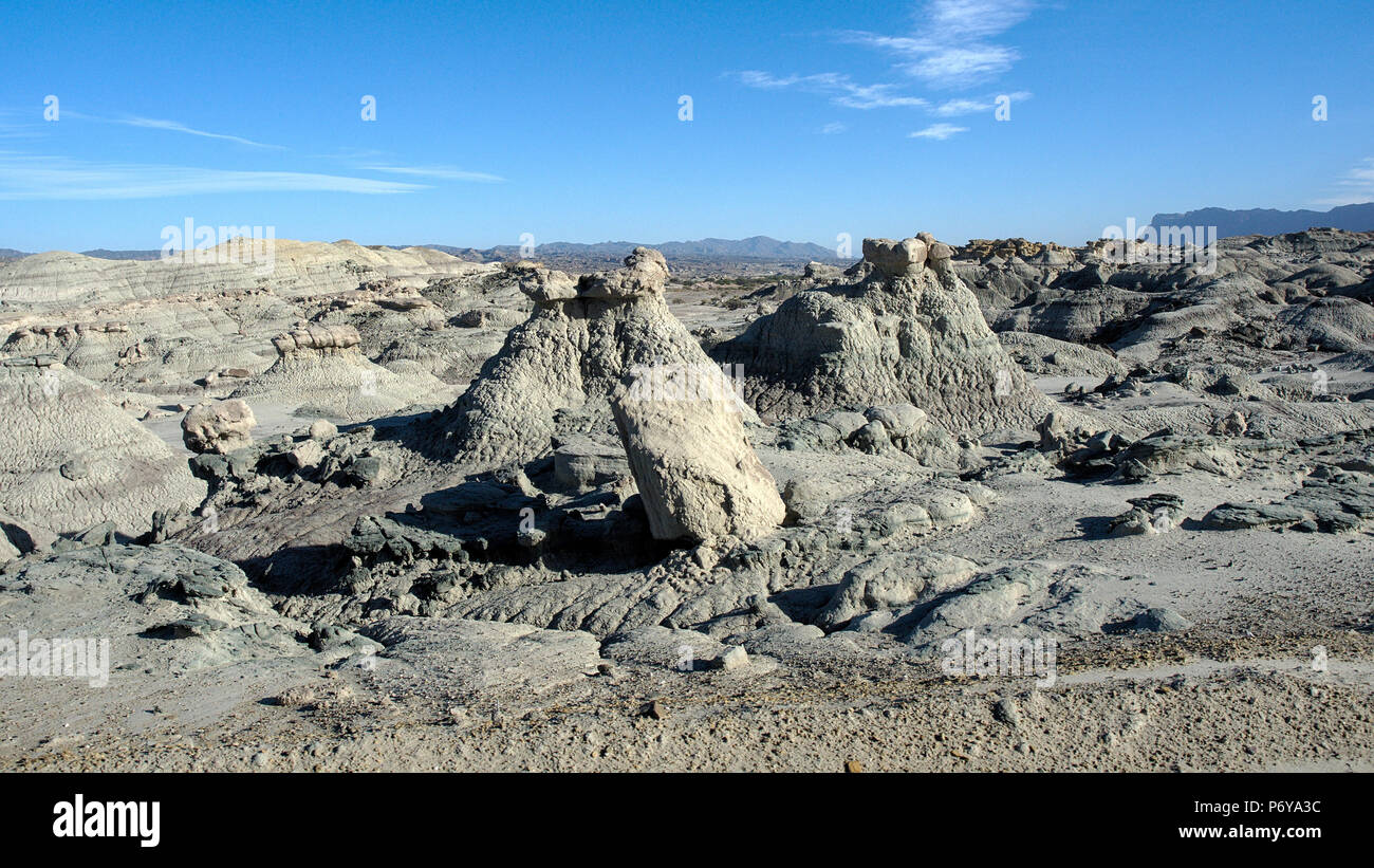Le Parc Provincial Ischigualasto, San Juan, Argentine Banque D'Images