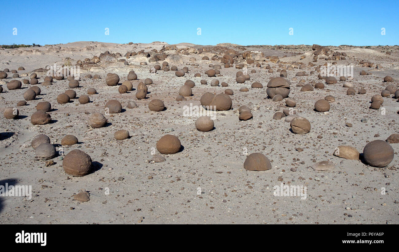 Le Parc Provincial Ischigualasto, San Juan, Argentine Banque D'Images