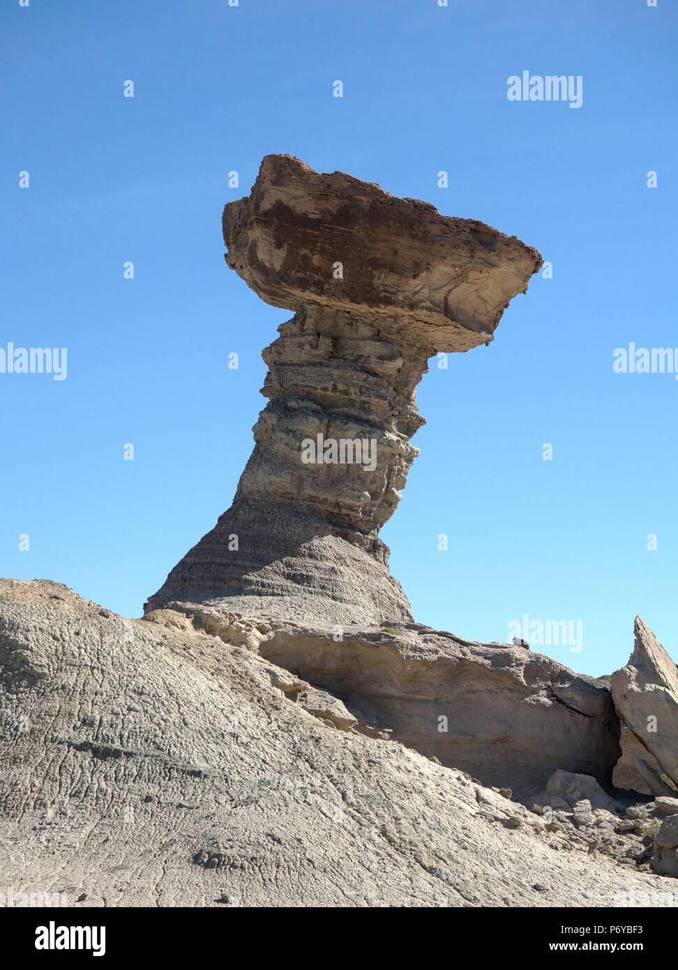 Le Parc Provincial Ischigualasto, San Juan, Argentine Banque D'Images