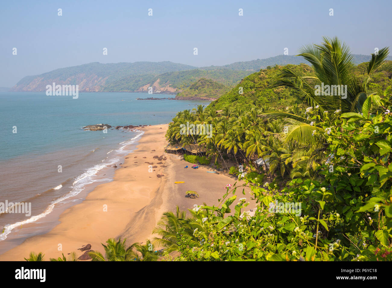 L'Inde, Goa, Cola beach Banque D'Images