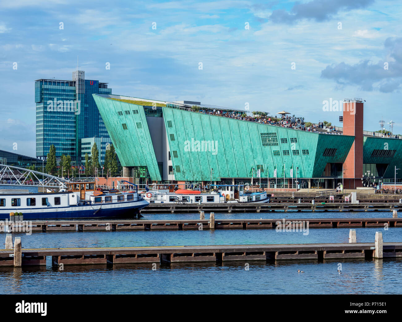 Musée scientifique NEMO, Amsterdam, Hollande du Nord, les Pays-Bas, Europe Banque D'Images