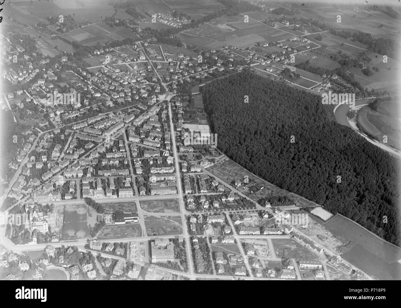 Dählhölzli 47 ETH-bib-Bern-Kirchenfeldquartier Inlandflüge--LBS MH01-002152 Banque D'Images