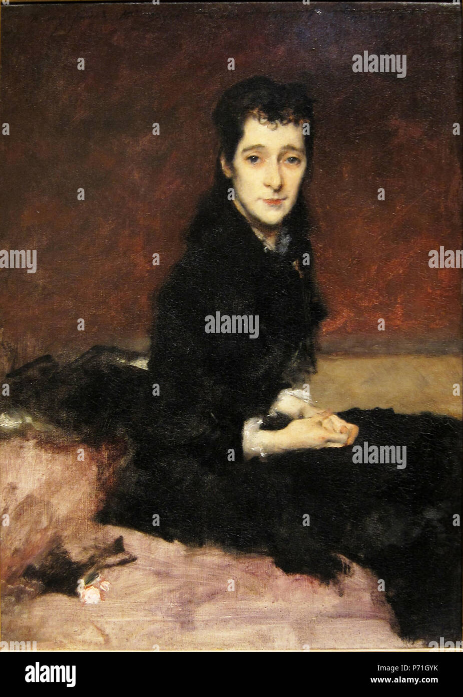 . Mme Charles Gifford Dyer (Mary Anthony) 188026 Chicago art inst singer sargent m dyer Banque D'Images