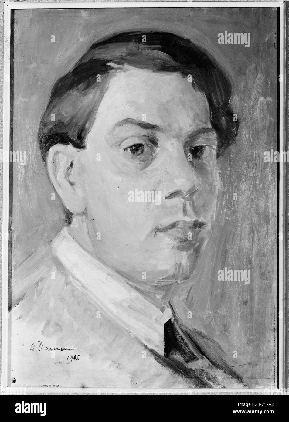 . Svenska : Bertil Damm, 1887-1942 1916 1887-1942 5 Bertil Damm, Bertil (DAMM) - Nationalmuseum - 16280 Banque D'Images