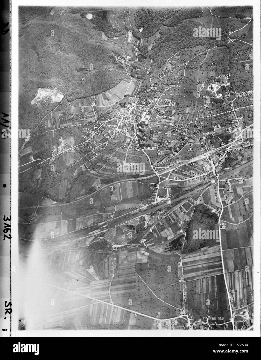 44 ETH-bib-Aesch, Goetheanum, Dornach, Rheinach aus 3000 m-Inlandflüge-LBS MH01-003162 Banque D'Images