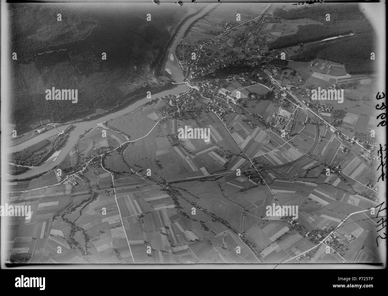 40 ETH-bib-ARNI C. S. aus 2000 m-Inlandflüge-LBS MH01-003266 Banque D'Images