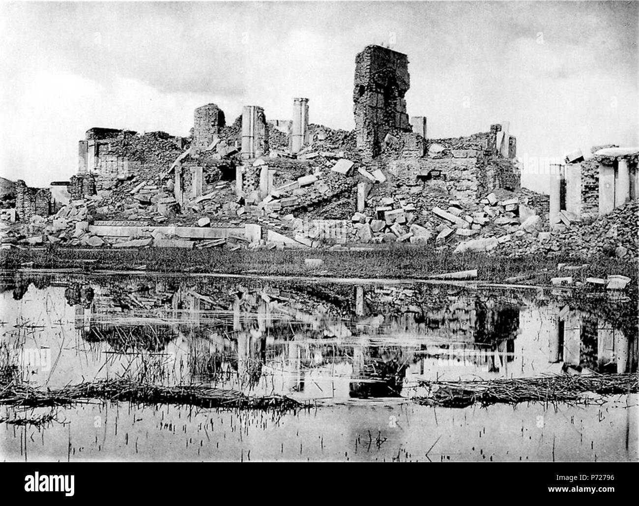 231 Yüan-ming-yüan. Der alte Sommerpalast, von den 1860 Verbündeten zerstört. Ⅰ 2 Banque D'Images