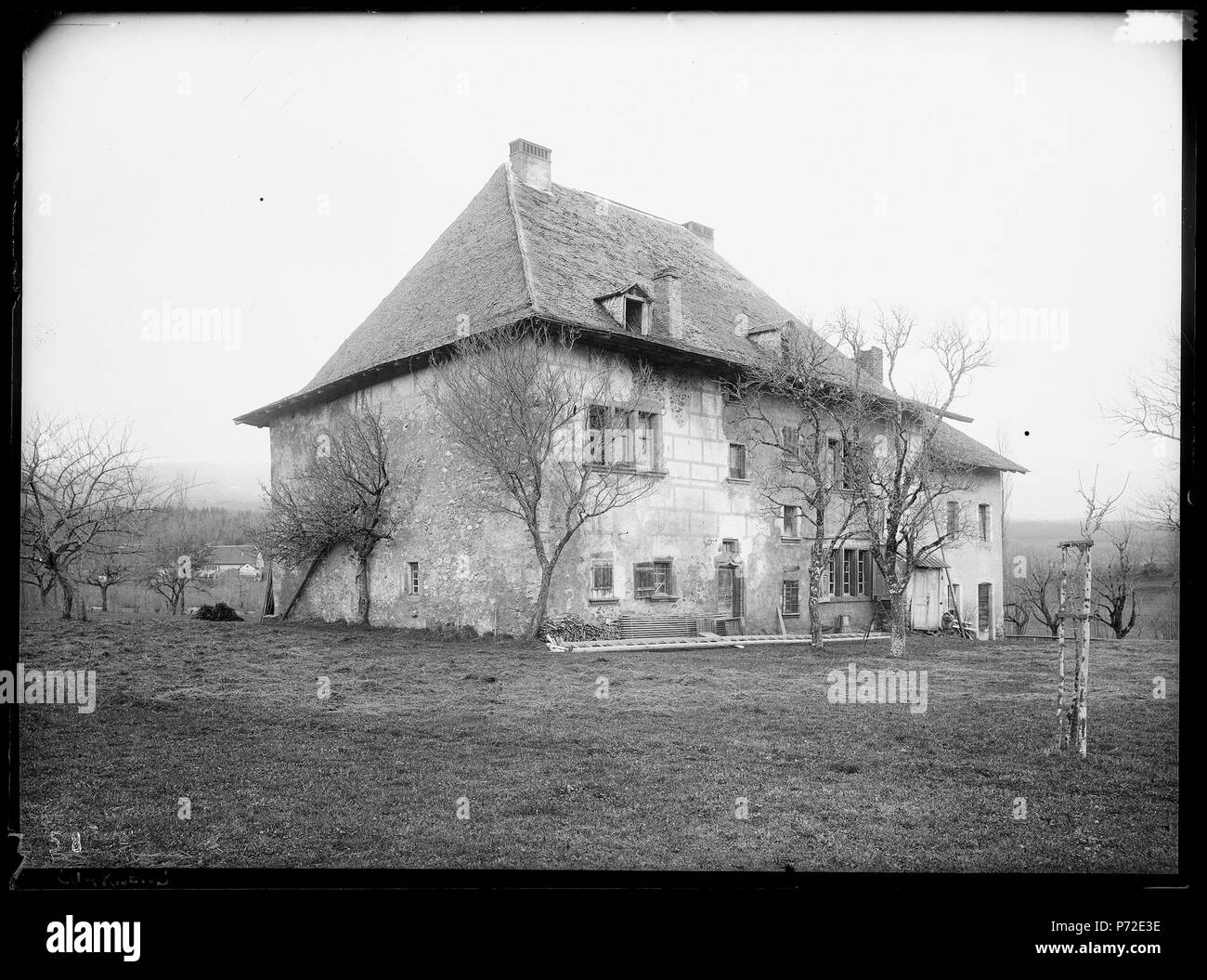 . Château de la Grange 1901 24 CH-ACV AMH-C-0097A Banque D'Images