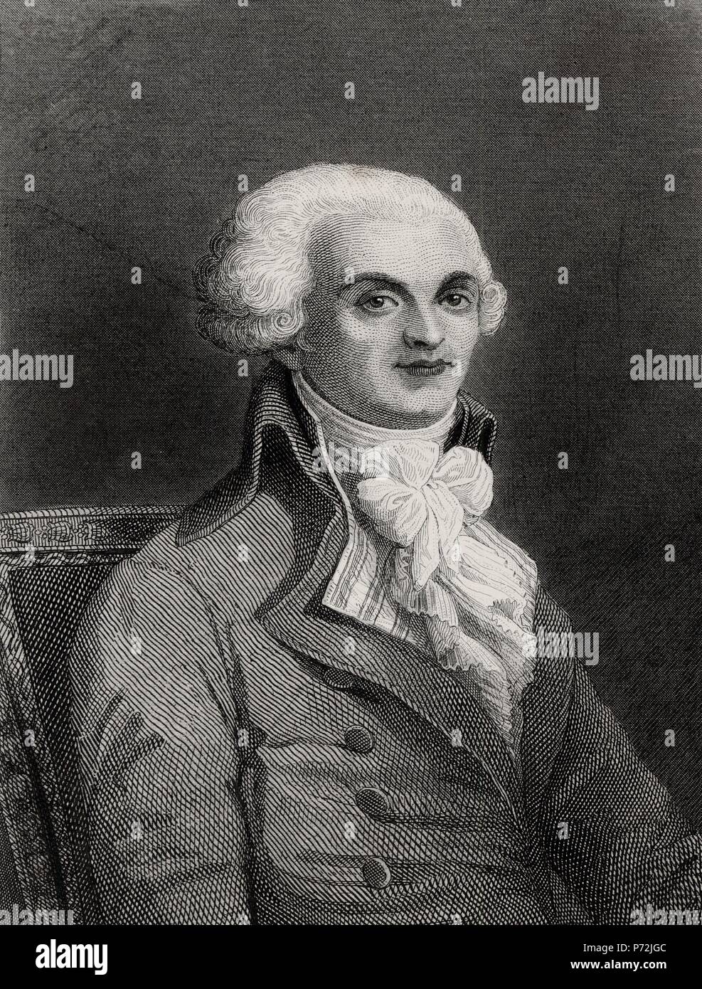 Maximilien francois marie isidore de robespierre Banque de