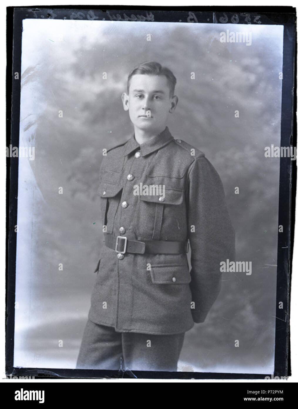 Anglais : DKW 35061UN Hussey L . Ce média Date : 7 avril 2015, 12:29:23 oeuvre originale avant 1944 13 E T Hussey, écuyer, 6 Jan 1915 (16858578117) Banque D'Images