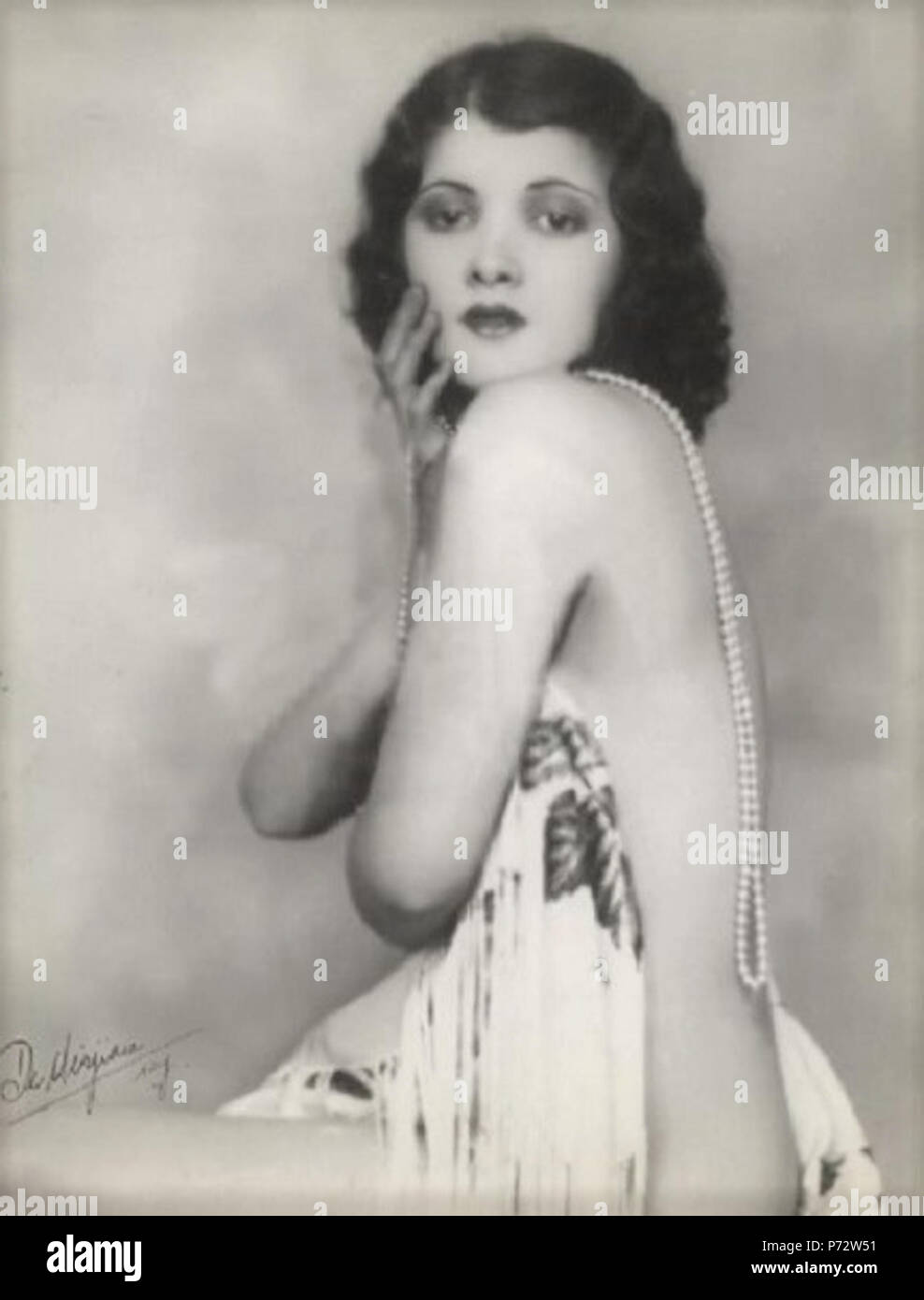 Beryl Wallace . 1920 11 Beryl Wallace De Mirjian Banque D'Images