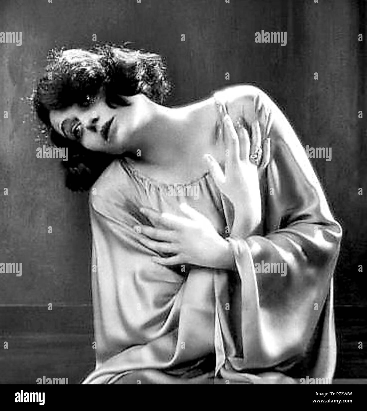 Claire Bauroff . 1925 Bauroff 17 Claire Binder Banque D'Images