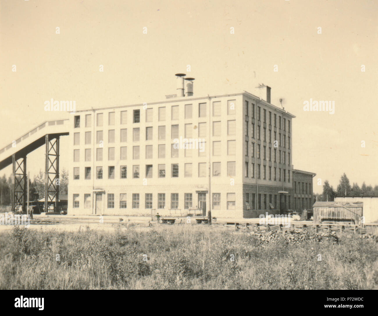 7 briketivabrik maailmasõda Tootsi enne II Banque D'Images