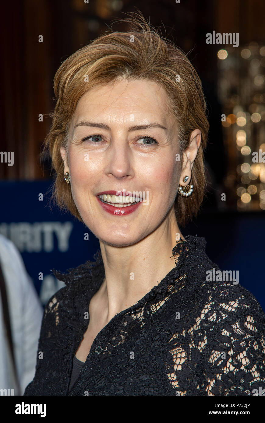 Londres, Royaume-Uni. 3 juillet, 2018. Londres - Angleterre 03 juillet. Gina McKee assiste à la Nuit de la presse pour le roi et moi au London Palladium, Londres Angleterre, Mardi 3 Juillet 2018 Crédit : Gary Mitchell, GMP Media/Alamy Live News Banque D'Images