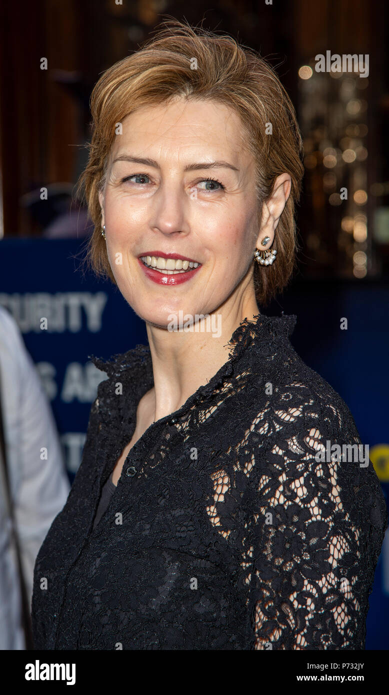 Londres, Royaume-Uni. 3 juillet, 2018. Londres - Angleterre 03 juillet. Gina McKee assiste à la Nuit de la presse pour le roi et moi au London Palladium, Londres Angleterre, Mardi 3 Juillet 2018 Crédit : Gary Mitchell, GMP Media/Alamy Live News Banque D'Images