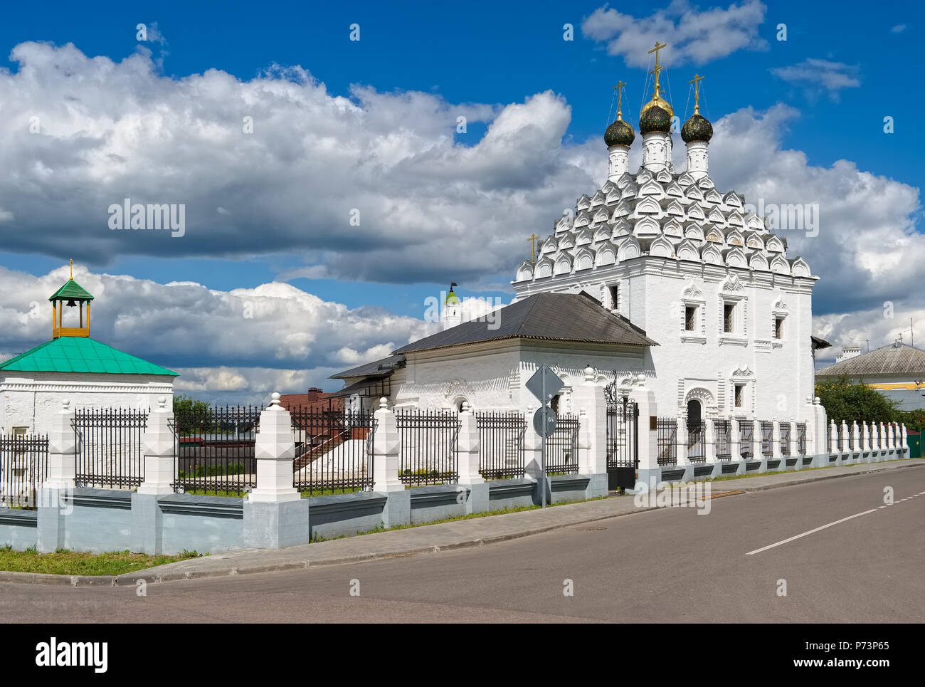 Kolomna, vieux-croyants de l'église St Nicholas sur Posada, 1716 - 1719, monument Banque D'Images